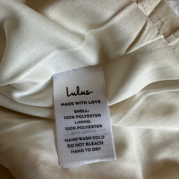 Cream and Gold Metallic Tropical Jacquard Mini Dress - Picture 7 of 8